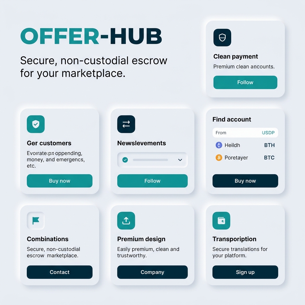 OFFER-HUB — Trustless Payments Orchestrator for Marketplaces
